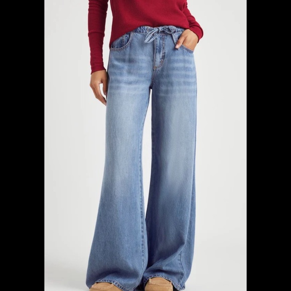 Splendid brand Denim Lounge Pant, NWT Xs - Picture 1 of 8